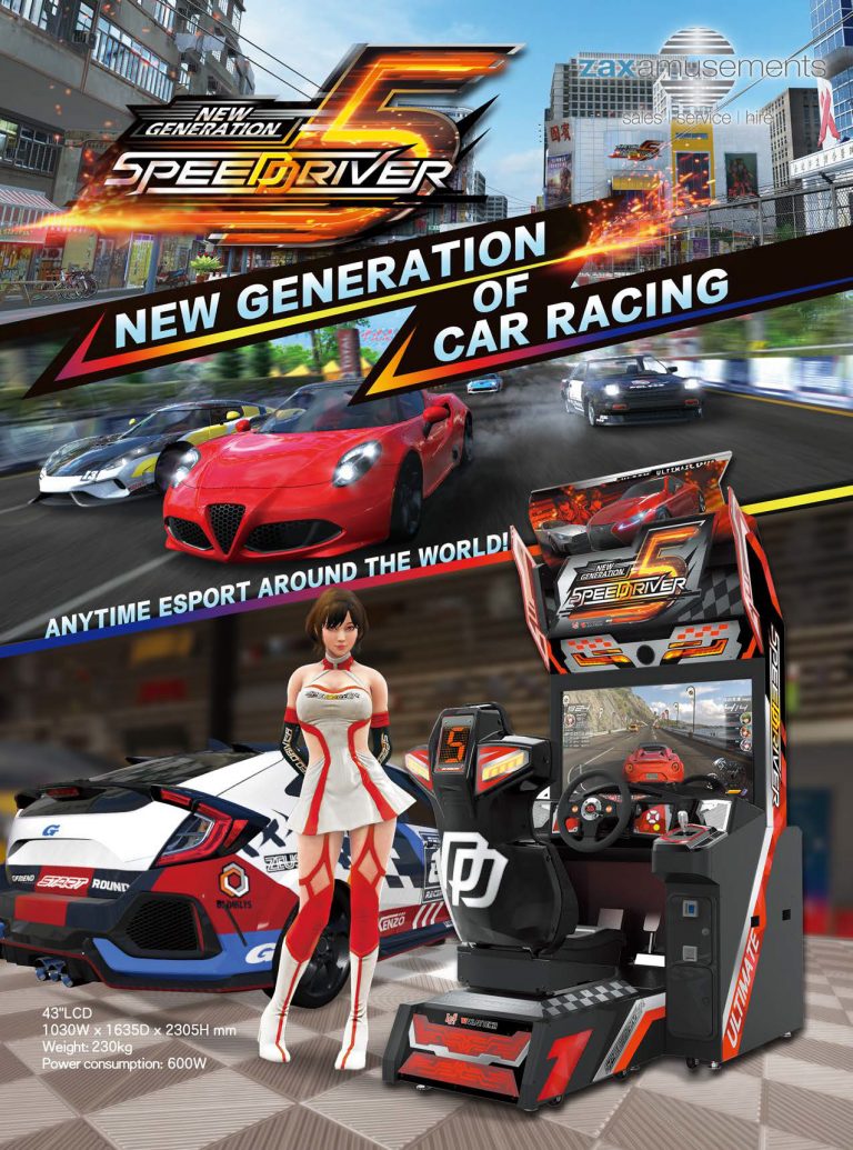 Speed Driver 5, toutes les salles d'arcade où y jouer en France ...