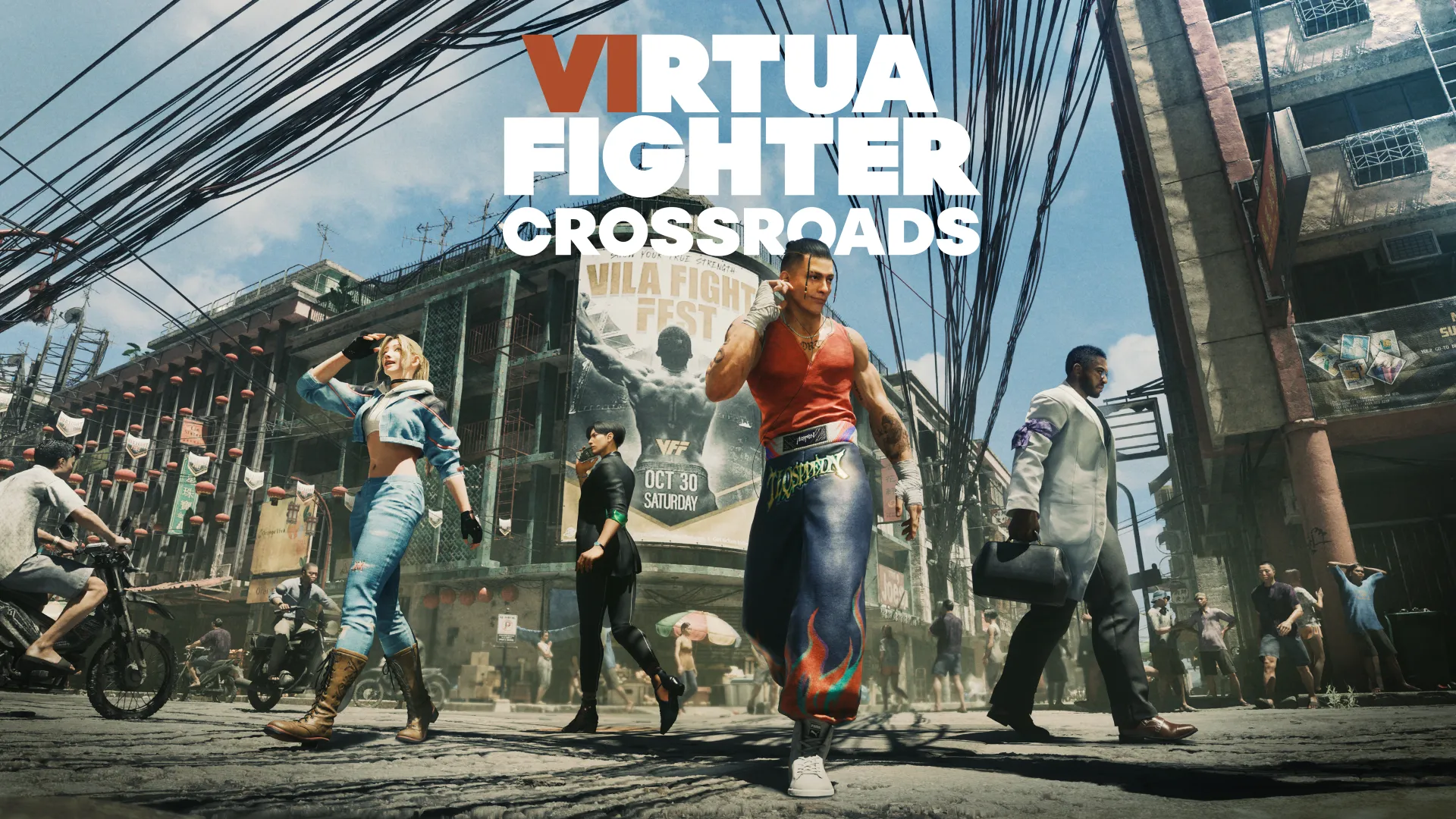Capture d'écran de Virtua Fighter Crossroads