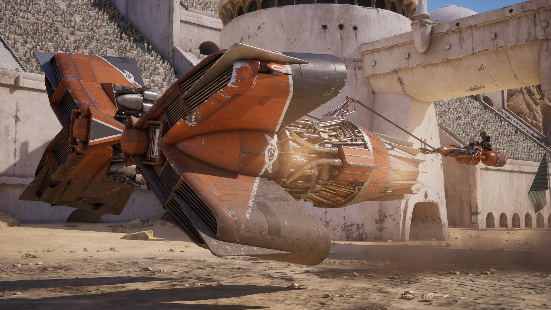 Capture d'écran de Star Wars Galactic Racer